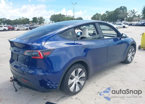 2020 Tesla Model Y Long Range Dual Motor All-Wheel Drive z USA, uszkodzony, nr VIN 5YJYGDEE8LF040956